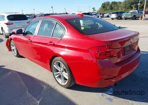 2016 BMW 320I z USA, uszkodzony, nr VIN WBA8A9C53GK615830